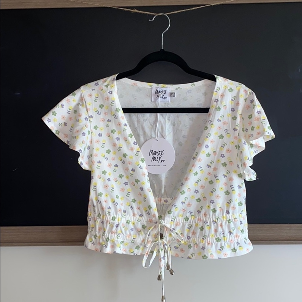 Princess Polly Olly Tie Top